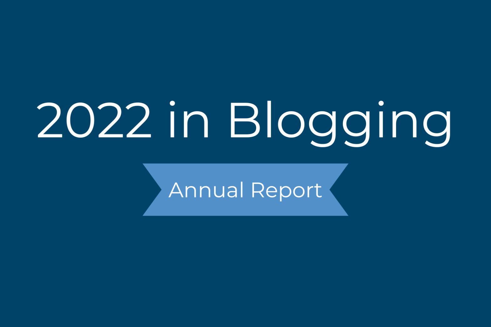 EK13 | The Blog 2022 in Review
